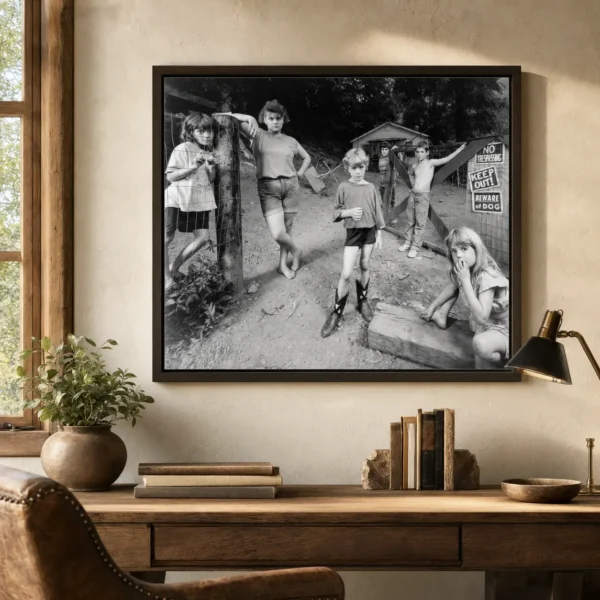 Shelby Lee Adams The Newsome Children 1997 Photography Print