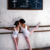 Ballet Dancers in Zagreb Croatia 1990 Photography Print