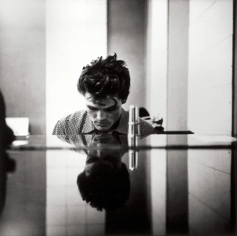 William Claxton Chet Baker at the Piano Hollywood 1954 photography print on MerchFuse