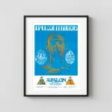 13th Floor Elevators 1966 "Zebra Man" Avalon Poster