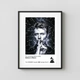 59th Annual Grammy Awards- David Bowie (CBS, 2017) Music Poster