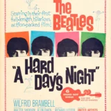 A Hard Day's Night (United Artists, 1964) Music Poster