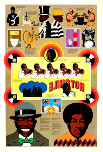 A History of Black Music (Ca. Early 1970s) Music Poster
