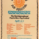 Allman Brothers, Black Sabbath, Rod Stewart, Faces 1972 Mar Y Sol Poster