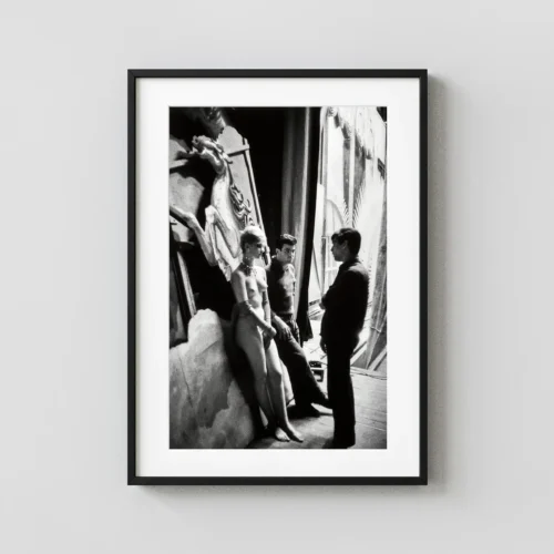 Backstage At The Folies Bergeres 1960 Nude Photography Print