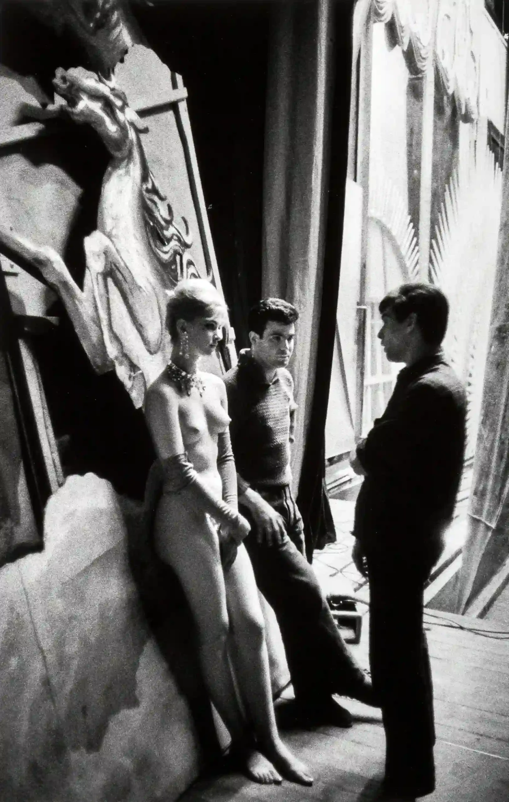 Backstage At The Folies Bergeres 1960 Nude Photography Print