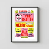 Beatles Southport Odeon Concert Poster (UK, 1963)
