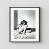 Beatrice On Her Bed Paris 1987 Nude Photography Print