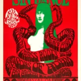 Big Brother & Holding Company 1966 "Sin Dance" Concert Poster