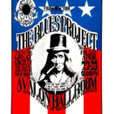 Blues Project, Great Society (with Grace Slick) 1966 Concert Poster