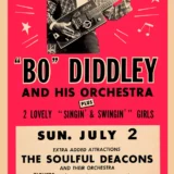 Bo Diddley Crystal Ballroom Concert Poster (1967)
