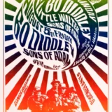Bo Diddley, Little Walter 1966 Longshoreman's Hall Concert Poster
