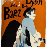Bob Dylan & Joan Baez 1965 Concert Poster