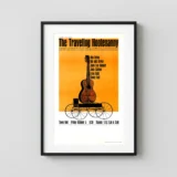 Bob Dylan, John Lee Hooker 1962 New York City "Traveling Concert Poster