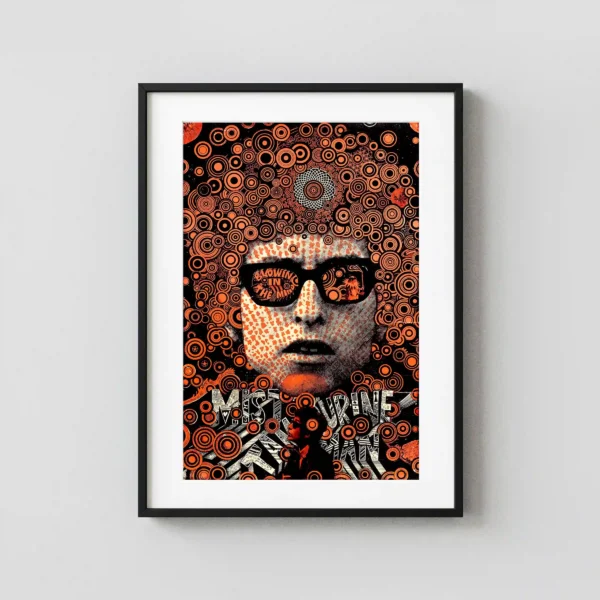 Bob Dylan Late-60s "Blowin' in the Mind" Head Shop Poster