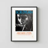 Bob Dylan (and the Hawks) 1966 Norfolk, VA Concert Poster