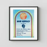 Bob Marley and the Wailers 1978 Ibiza, Spain Concert Poster