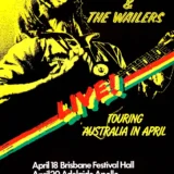Bob Marley & the Wailers 1979 Multi-Date Australian Concert Poster