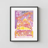 Buffalo Springfield 1966 Avalon Poster