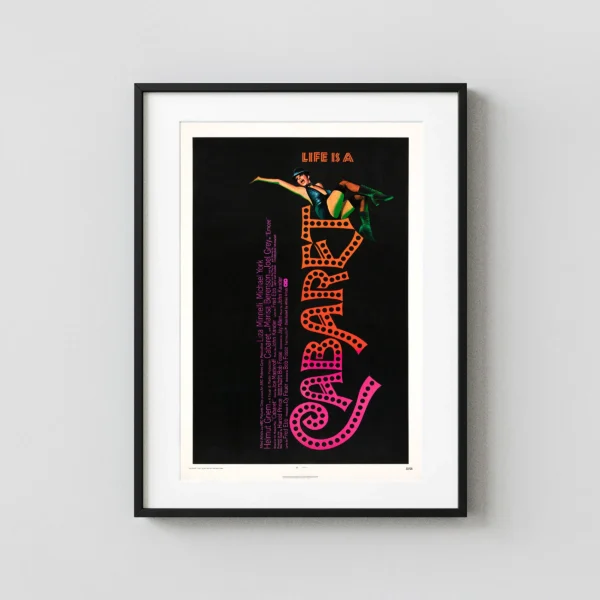 Cabaret (Allied Artists, 1972) Music Poster