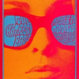 Chambers Brothers 1967 Neon Rose Concert Poster