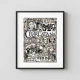 Charlatans 1965 Virginia City, NV "the Seed" Concert Poster