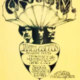 Cream (Eric Clapton) 1968 Fillmore, Winterland Concert Poster