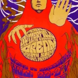 Cream, Paul Butterfield Blues Band 1967 Fillmore Poster