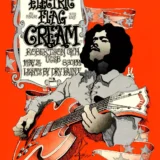 Cream with Eric Clapton 1968 UC Santa Barbara Concert Poster