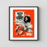 Cream with Eric Clapton 1968 UC Santa Barbara Concert Poster