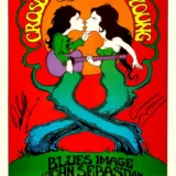 Crosby, Stills, Nash & Young 1969 San Francisco Concert Poster