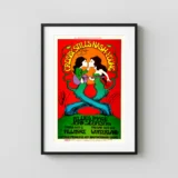 Crosby, Stills, Nash & Young 1969 San Francisco Concert Poster