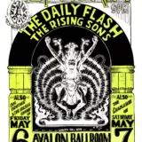 Daily Flash, Rising Sons "Euphoria" Avalon Ballroom Concert Poster