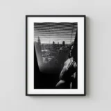 Denise And Shadows Chicago 1977 Nude Photography Print