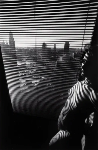 Denise And Shadows Chicago 1977 Nude Photography Print