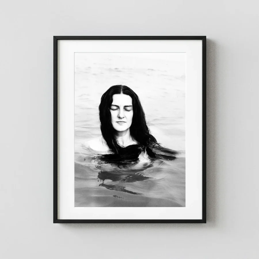 Eleanor Chicago 1949 Nude displayed as a framed wall mockup