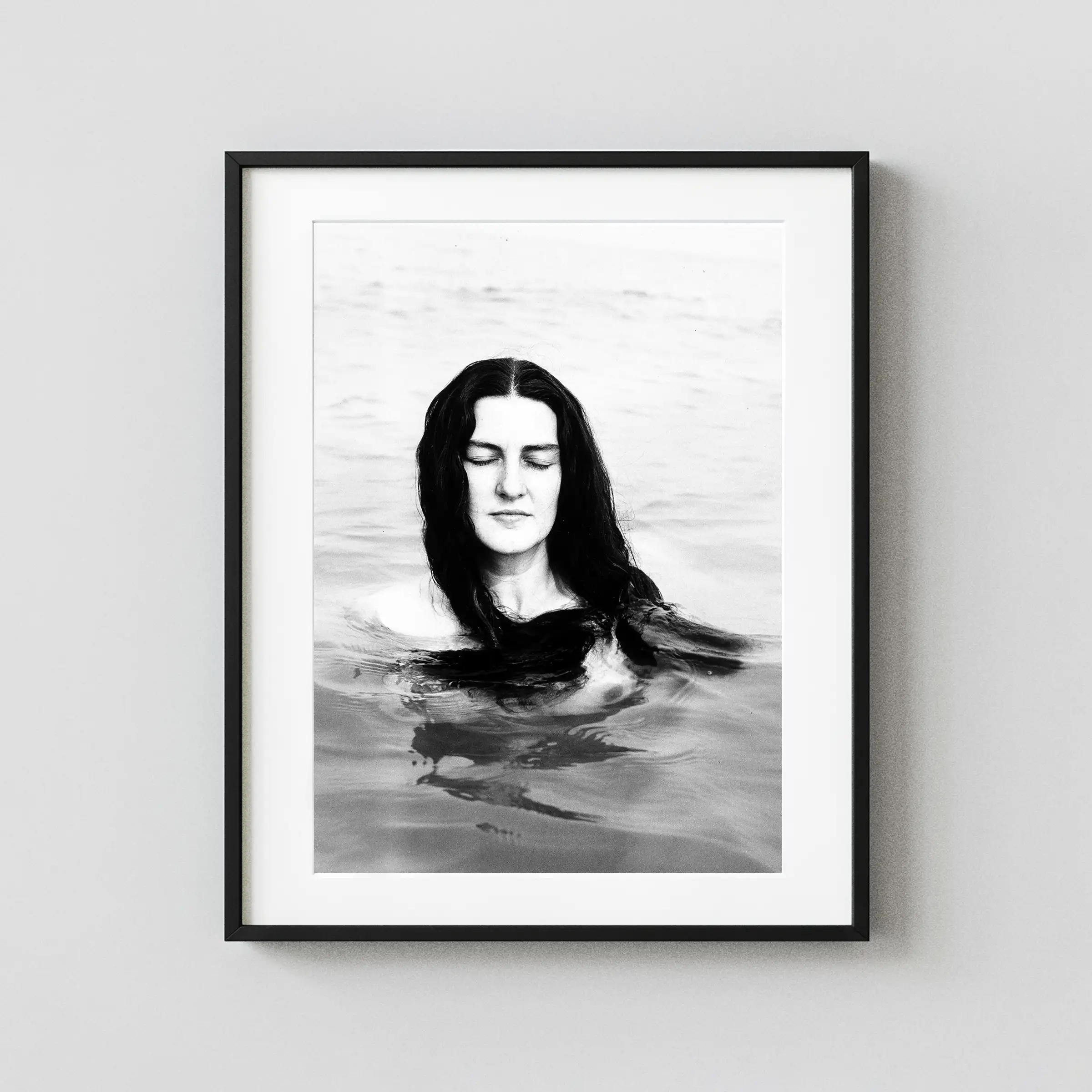Eleanor Chicago 1949 Nude displayed as a framed wall mockup