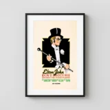 Elton John 1973 Don't Shoot Me I'm Only the Piano Player MCA Promo Poster