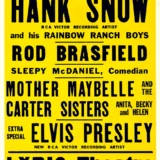 Elvis Presley 1955 Indianapolis, IN "New RCA Victor Recording Artist" Poster