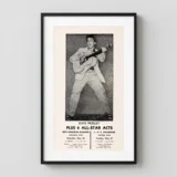 Elvis Presley Spring 1956 Columbus and Dayton, Ohio Concert Concert Poster