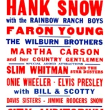 Elvis Presley WSM Grand Ole Opry City Auditorium Concert Poster (1955)