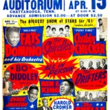 Fats Domino, Bo Diddley Biggest Show of Stars 1961 Star-Studded Concert Poster