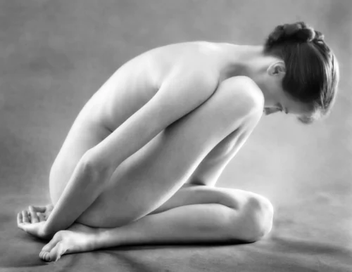 Folding 1962 Nude Photography Print