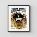 Frank Zappa & Mothers of Invention 1973 Hamburg, Germany Concert Poster