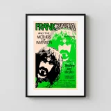 Frank Zappa, Reuben & the Jets Portland, OR Concert Poster
