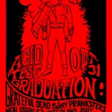 Grateful Dead 1966 Acid Test Graduation Poster