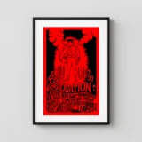 Grateful Dead 1966 Acid Test Graduation Poster