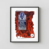 Grateful Dead 1966 One-Year Anniversary Party Concert Poster