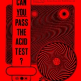 Grateful Dead 1966 Red Day-Glo Acid Test Music Poster
