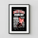 Grateful Dead 1966 San Francisco "Dance of Death" Concert Poster